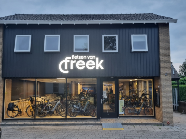 Fietsen van Freek